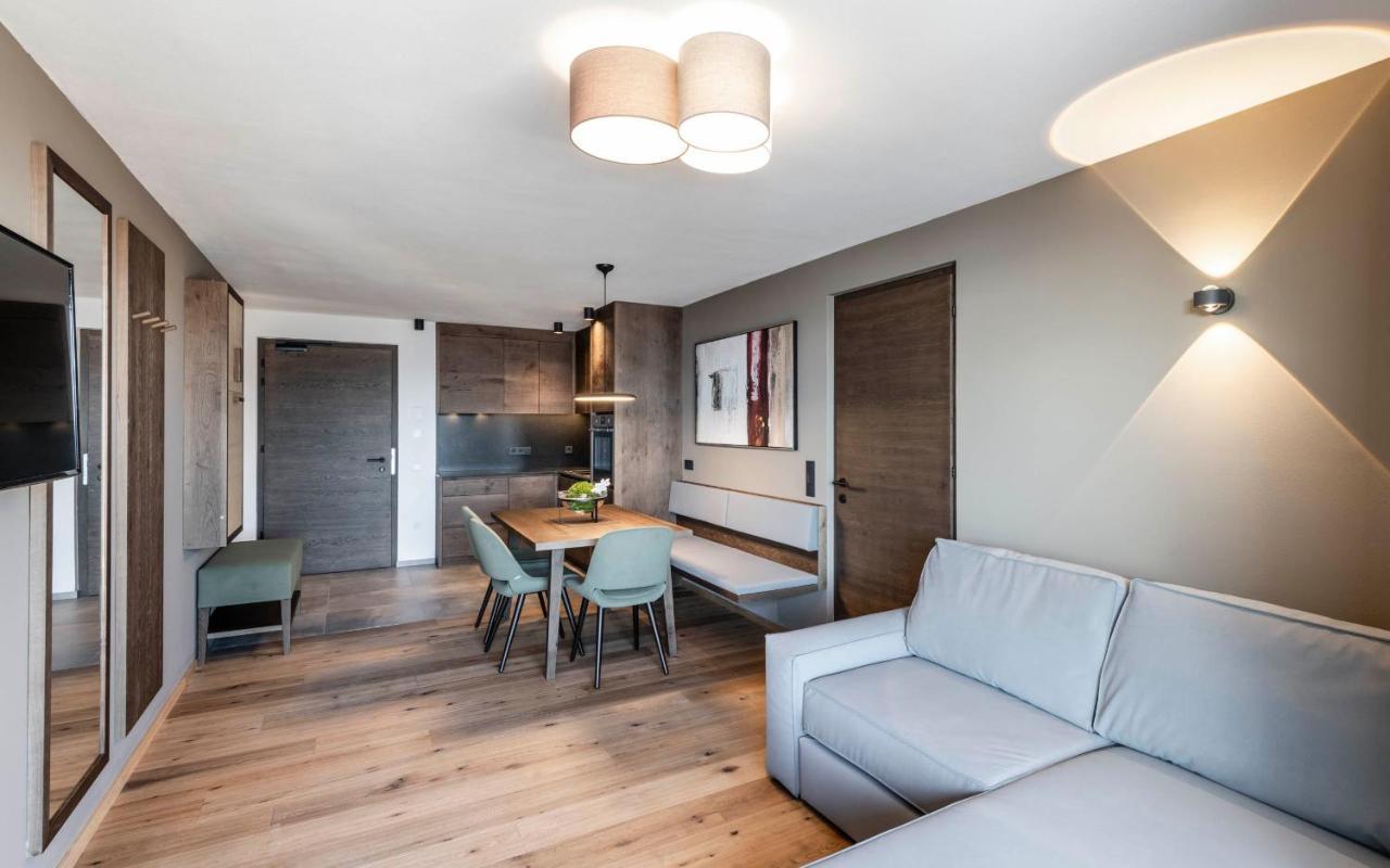 Aparthotel Panorama Living Dolomites Maranza Bagian luar foto